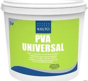 фото Клей для бумаги, картона Kiilto PVA Universal 1 кг