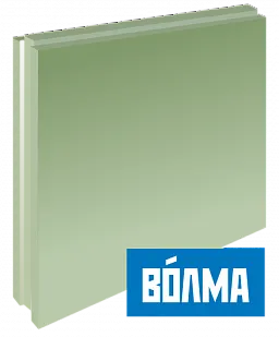 фото 1.5 ПГП для стен и перегородок 667*500*80мм полнотелая влагостойкая ТМ "Волма" ЗИМА (уп.30шт.) 30 кг