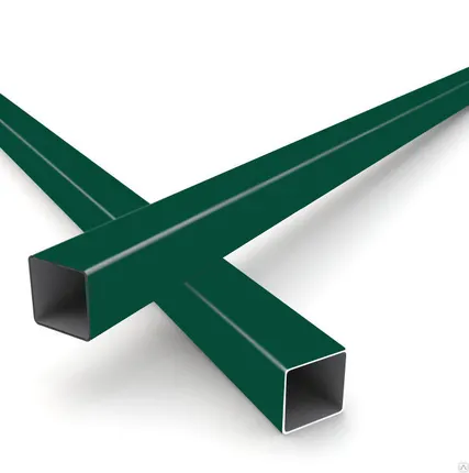 Фото №0 Столб для забора 50х50х2, L=3 м, окрашенный