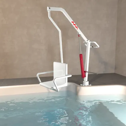 Фото №0 Подъемник для бассейна Модель: Посейдон c гидравлическим приводом