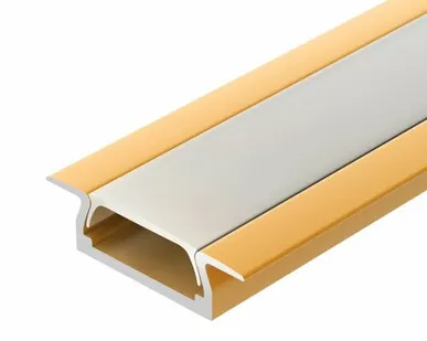 фото Профиль MIC-F-2000 ANOD Gold Light (Arlight, Алюминий)