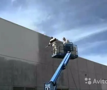 Фото №0 Покраска забора