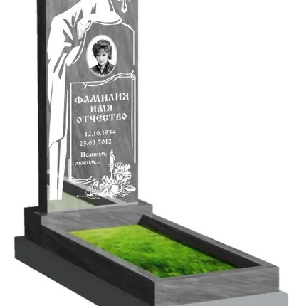 Фото №0 Памятник из мрамора 100см