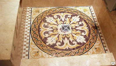 Фото №0 Ковер из камня (мрамор, гранит, оникс)