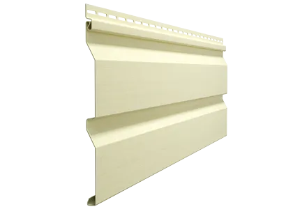Фото №0 Сайдинг виниловый Docke STANDARD D4D 3*0,203 , 0,61 м2 БАНАН (желтый)