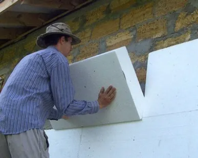 фото Пенопласт ПСБ-С 25Ф, толщина 70 мм, для мокрого фасада