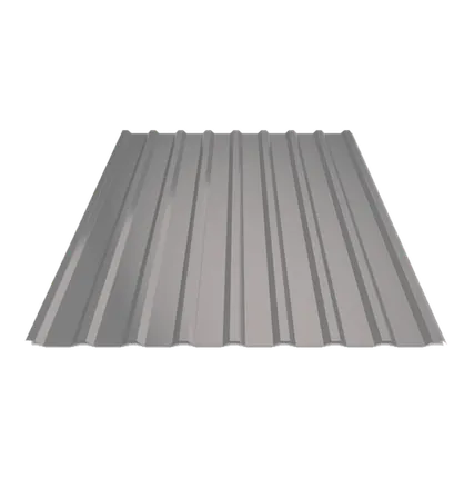 Фото №0 Профнастил односторонний высота: 1,8 м. толщина: 0,4 мм. тип: С8 цвет: ral 7004