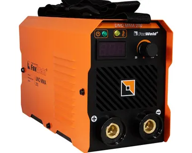 фото Сварочный аппарат FoxWeld UNO ММА 200 (150-230В ток 20-200А Arc Force термозащита 5,4кг) 007397