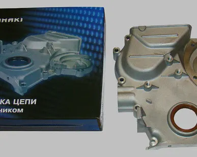 фото Крышка Цепи для а/м ГАЗ-3302 дв.406 (с сальником)