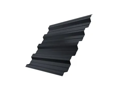 фото Профнастил HC44R Grand Line 0,5 Quarzit RAL 7024 мокрый асфальт