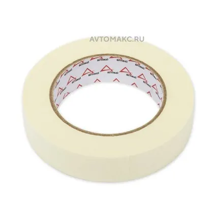 Фото №0 ARNEZI Скотч малярный ARNEZI 25 мм x50 м. толщина 130 мкм. на бумажной основе
