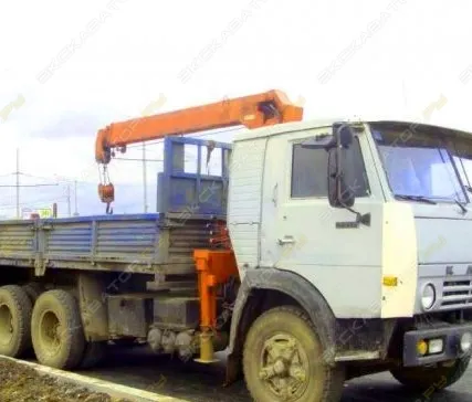 Фото №0 Аренда крана-манипулятора (КМУ) Ивановец КМ-34000-3, Бронницы