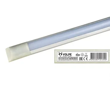 фото Светильник ULO-Q148 AL120-36W/DW WHITE Светильник светодиодный накладной. Дневной свет(6500K). Корпус белый. ТМ Volpe.