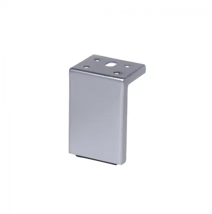 Фото №0 Опора меб. мет. WALL h120 матовый хром AKS