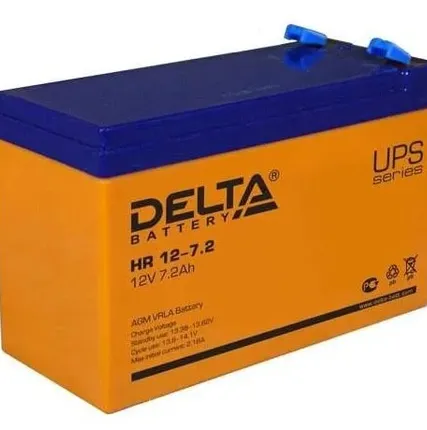 Фото №0 Аккумулятор 12В 7.2А.ч. Delta HR 12-7.2