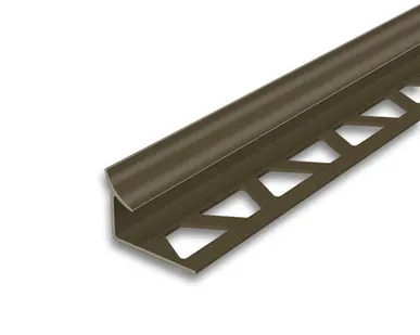 фото Раскладка под плитку Идеал наружная Металлик коричневый / 083 8 мм 2,5 м Нп8 083/МЕТ КОР