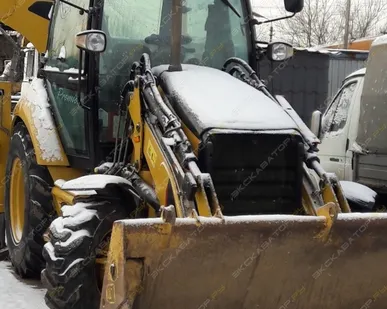 фото Аренда экскаватора-погрузчика Caterpillar 432E, Люберцы