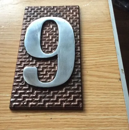 Фото №0 Вывеска кованая