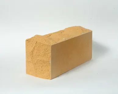 фото Кирпич силикатный утолщенный колотый ложковый желтый насыщенный (1под=448шт.)(МИХАЙЛОВСКИЙ)