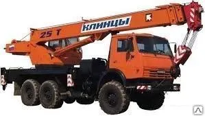 фото Аренда автокрана КАМАЗ 16т-25т, стрела 21.7
