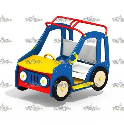 Фото №0 Качалка на пружине Джип