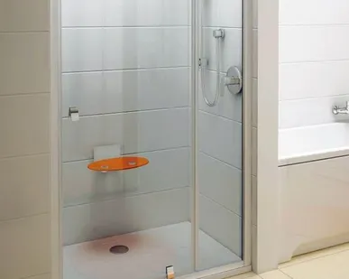 фото Душевая дверь Ravak Pivot PDOP2 100 сатин Transparent 03GA0U00Z1 Ravak