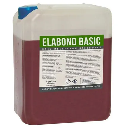 Фото №0 Клей Elabond Basic красный, 22 кг (ПЭТ)