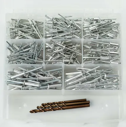 Фото №0 Комплект крепежа "Заклепка вытяжная" 318 единиц