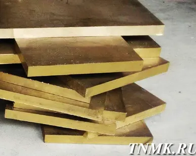 фото Плита латунная 138х600х1500мм ЛЖМц59-1-1 ГОСТ 2208-2007