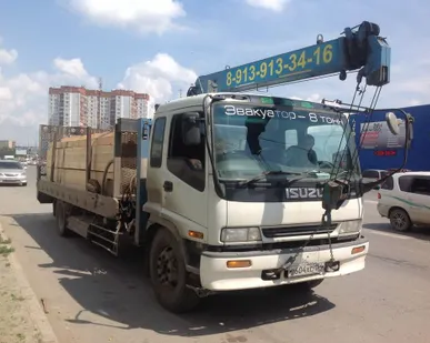 фото Аренда автогидроманипулятора 6,5х2,4м