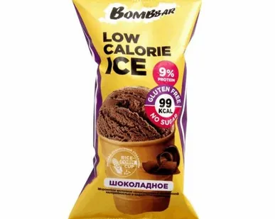 фото Bombbar Мороженое в вафельном стаканчике Low Calorie, 80 гр.