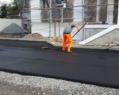 фото Асфальтирование участка