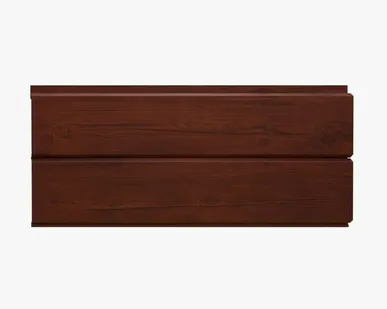 фото Сайдинг Фасадная панель «Софит» покрытие античный дуб Россия, 0.45-0.5 мм