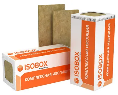 фото Теплоизоляция ISOBOX ВЕНТ УЛЬТРА 70кг/м3 (50*600*1200) 6шт. 4,32м2 (0,216м3) ТехноНИКОЛЬ