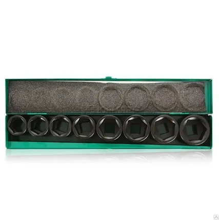 Фото №0 Набор инструментов JONNESWAY S03A6108S Набор ударных головок 3 4 2638мм,8
в