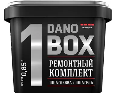 фото Ремонтный комплект для экспресс-ремонта (со шпателем) 0,85л DANO BOX