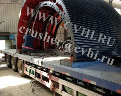 фото Венец зубчатый для шаровых мельниц