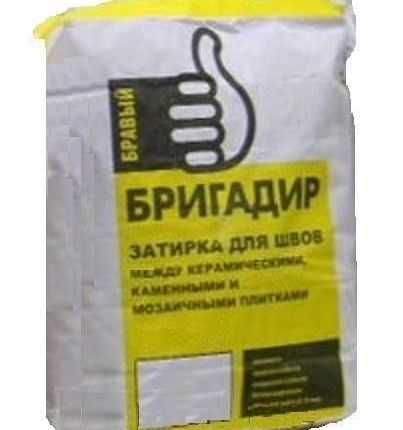Фото №0 БРАВЫЙ БРИГАДИР Замазка для швов серая