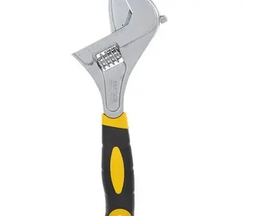 фото Ключ разводной Гранд 250мм FIT узкие губки увеличеннный захват, прорезиненная ручка