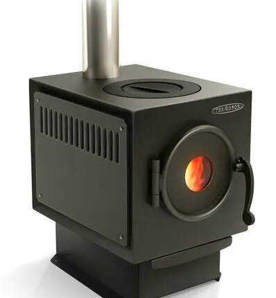 Фото №0 Печь отопительная "ЗОЛУШКА 2016" (ТМФ)