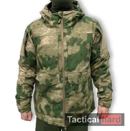 Фото №0 Куртка с фольгированной прокладкой Мох