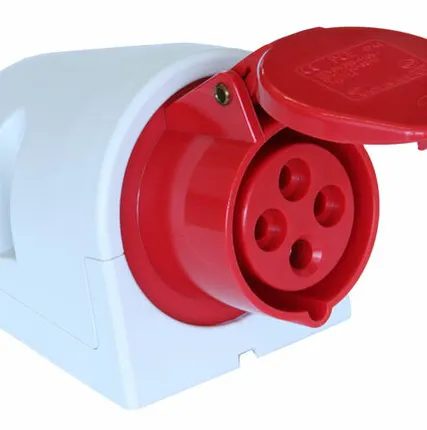 Фото №0 Розетка для монтажа на поверхность 16A, 3P+E, 380V, IP44 114-6 PCE