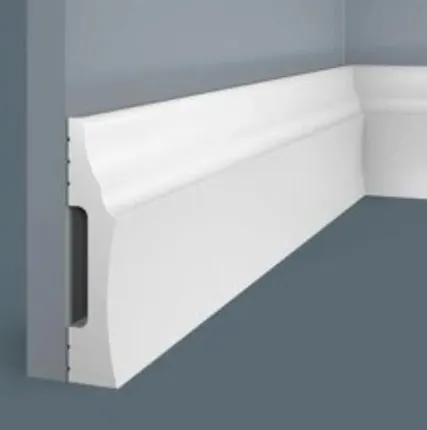 Фото №0 Плинтус PX009, 120x25, Экополимер