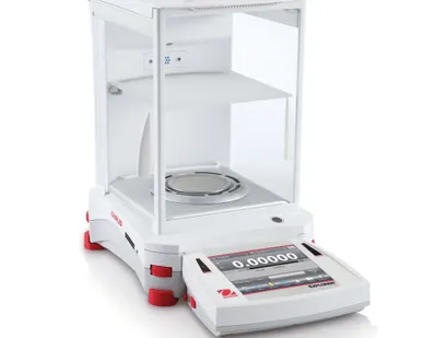 фото Полумикровесы OHAUS Explorer EX225D/AD (120/220 г, 0,01/0,1 мг, внутренняя калибровка)