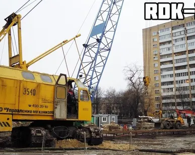 фото Услуги Стреловой полноповоротный гусеничный кран РДК-250