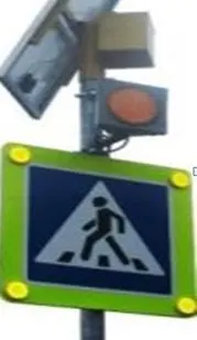 фото Автономный светофор на солнечной батарее СО-3