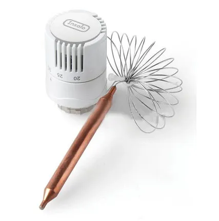 Фото №0 Термоголовка жидкостная с выносным датчиком М30*1,5, 20-60 С PRO AQUA