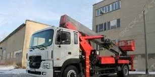 фото Аренда автовышки (автогидроподъемника) Socage DAJ332, Уфа