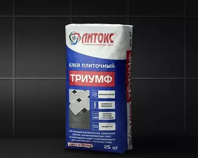 фото ЛИТОКС Триумф плиточный клей (C1 T) 25 кг