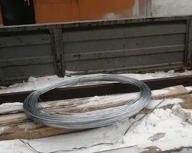 фото Проволока оцинкованная 5 мм ТН-2Ц ГОСТ 3282-74